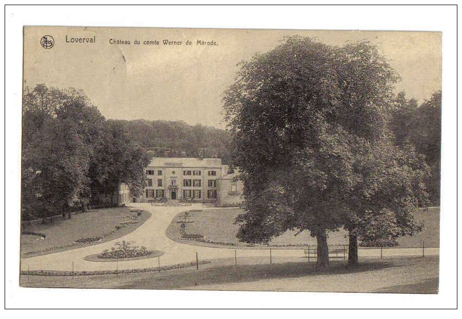 4752 - Loverval  - Château Du Comte Werner De Mérode - Gerpinnes