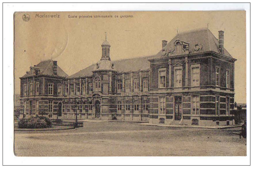4911 -  MORLANWELZ - Ecole Primaire Communale Des Garçons - Morlanwelz
