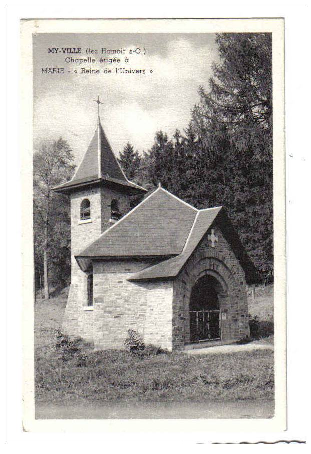 4996 - MY-VILLE - Chapelle érigée à Marie - Hamoir