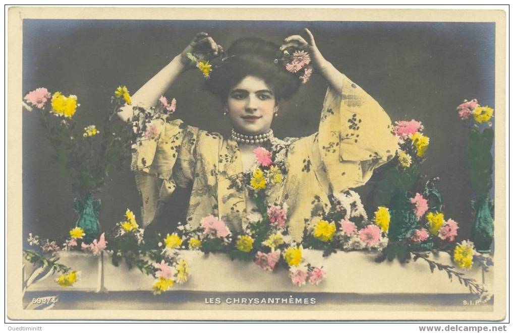 Les Chrysanthèmes.belle Précurseur. - Frauen