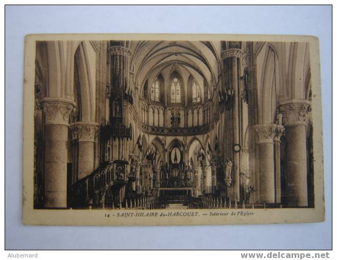 St Hilaire Du Harcouet. Interieur De L'Eglise. - Saint Hilaire Du Harcouet