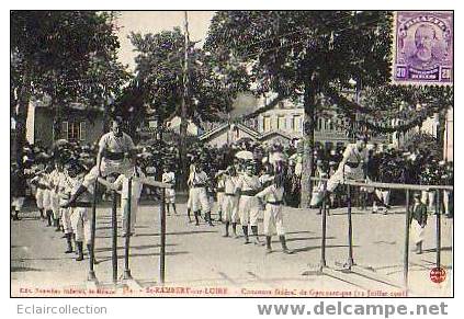 Saint Rambert Sur Loire   42     Concours- Fédéral  - Gymnastique - 12 Juillet 1908 - (voir Scan) - Andere & Zonder Classificatie