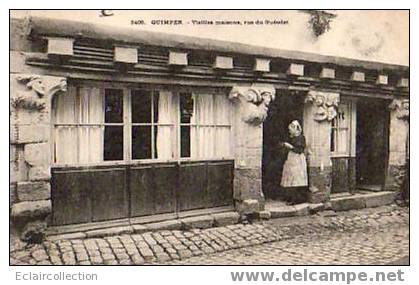 Vieilles  - Maisons- Rue Du- Guéodet - Coiffe - Habitat - Quimper