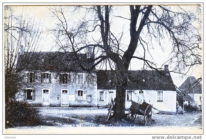 CHANTOME PLACE DE LA MAIRIE - Sonstige & Ohne Zuordnung