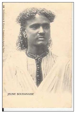 JEUNE SOUDANAISE EDITEUR AU CAIRE - Soudan