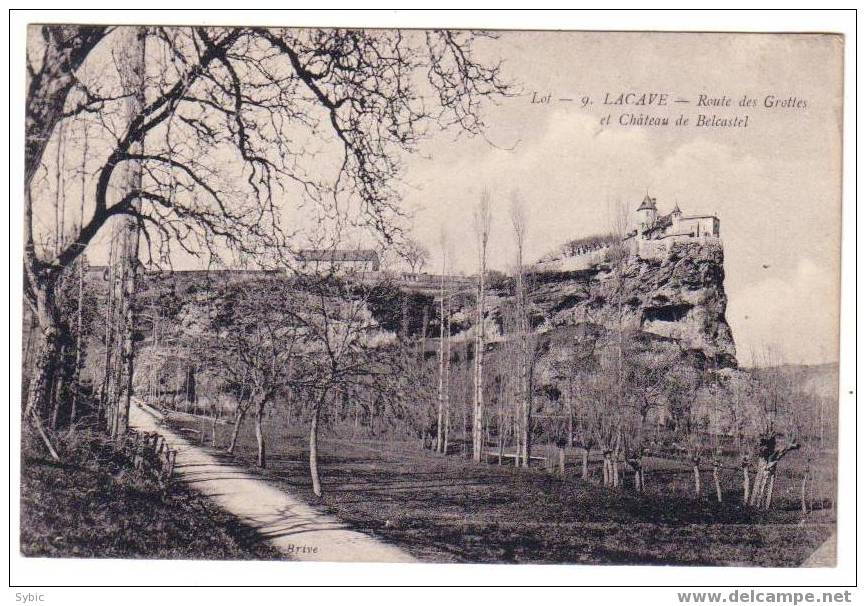 LACAVE - Route Des Grottes Et Château De Belcastel - Lacave