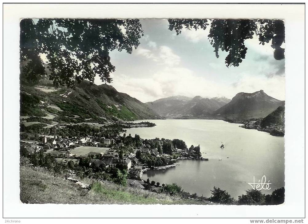 Lac D' Annecy: Vue Générale De Talloires (07-1324) - Talloires