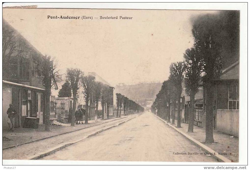 Pont-Audemer - Bd Pasteur (un Cheval) - Pont Audemer