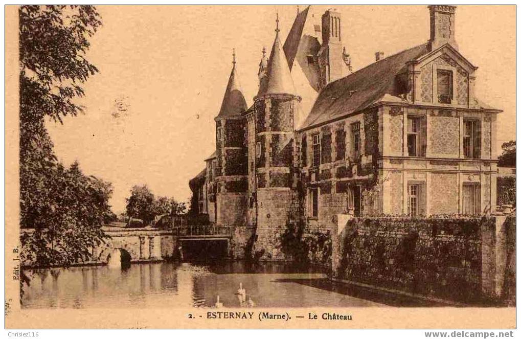 51 ESTERNAY Le Château - Esternay