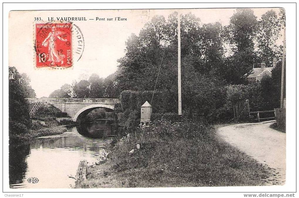 27 - LE VAUDREUIL - Pont Sur L´Eure - Le Vaudreuil