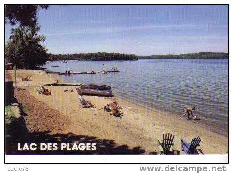 LAC DES PLAGES  -  QUEBEC - Hôtel MON CHEZ NOUS - Québec - Les Rivières