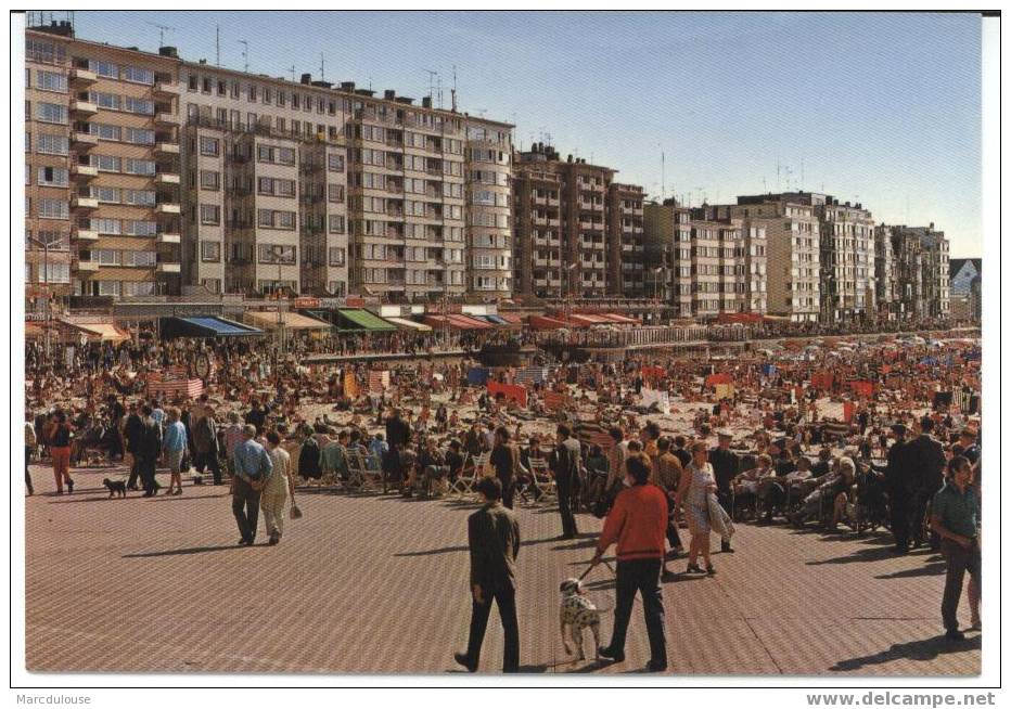 Oostende. Ostende. Strand En Wandelterras. Plage Et Promenade. - Oostende