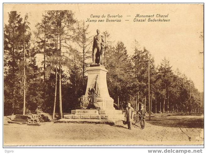 Camp De Beverloo  Monument Chazal/ Kamp Van Beverloo  Chazal Gedenksteen - Leopoldsburg (Camp De Beverloo)