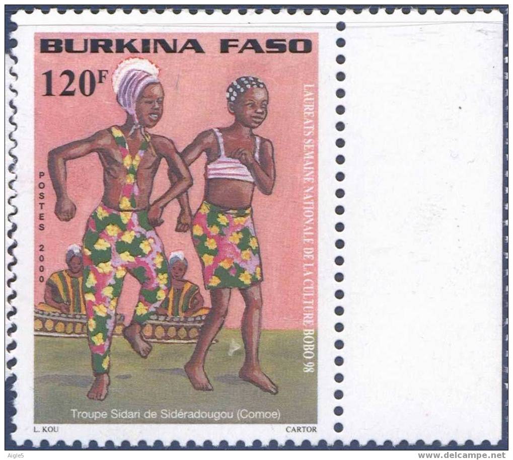 BURKINA FASO. 2000. Danse . Lauréats Semaine Nationalede La Culture BOBO 98. Troupe Sidari De Sidéradougou - Burkina Faso (1984-...)