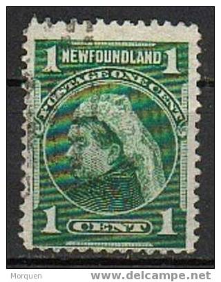 Dos Sellos TERRANOVA, Newfoundland (Canada) Num 48, 67 º - 1865-1902