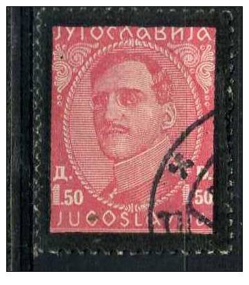 PIA - YUG - 1934 - Lutto Per La Morte Di Re Alessandro  - (Un 267) - Used Stamps