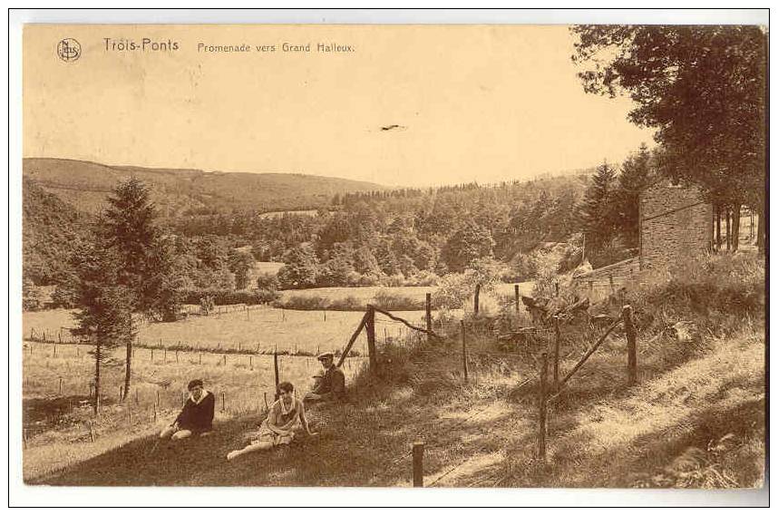 8540 - TROIS-PONTS - Promenade Vers Grand Halleux - Trois-Ponts