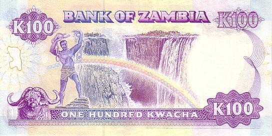 ZAMBIE   100 Kwacha   Non Daté (1991)   Pick 34a     *****BILLET  NEUF***** - Zambie