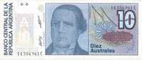 ARGENTINE  10 Australes Non Daté (1986)  Pick 325b   ****BILLET  NEUF**** - Argentinië