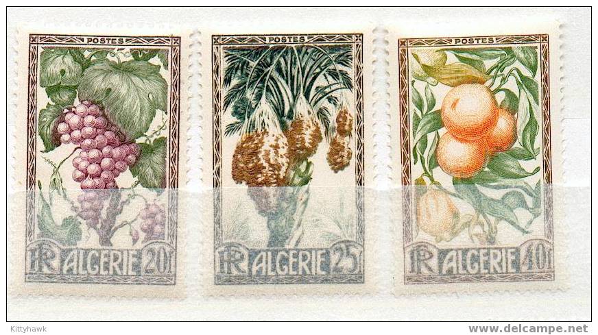 ALG 30 - YT 279 à 281 * - Unused Stamps