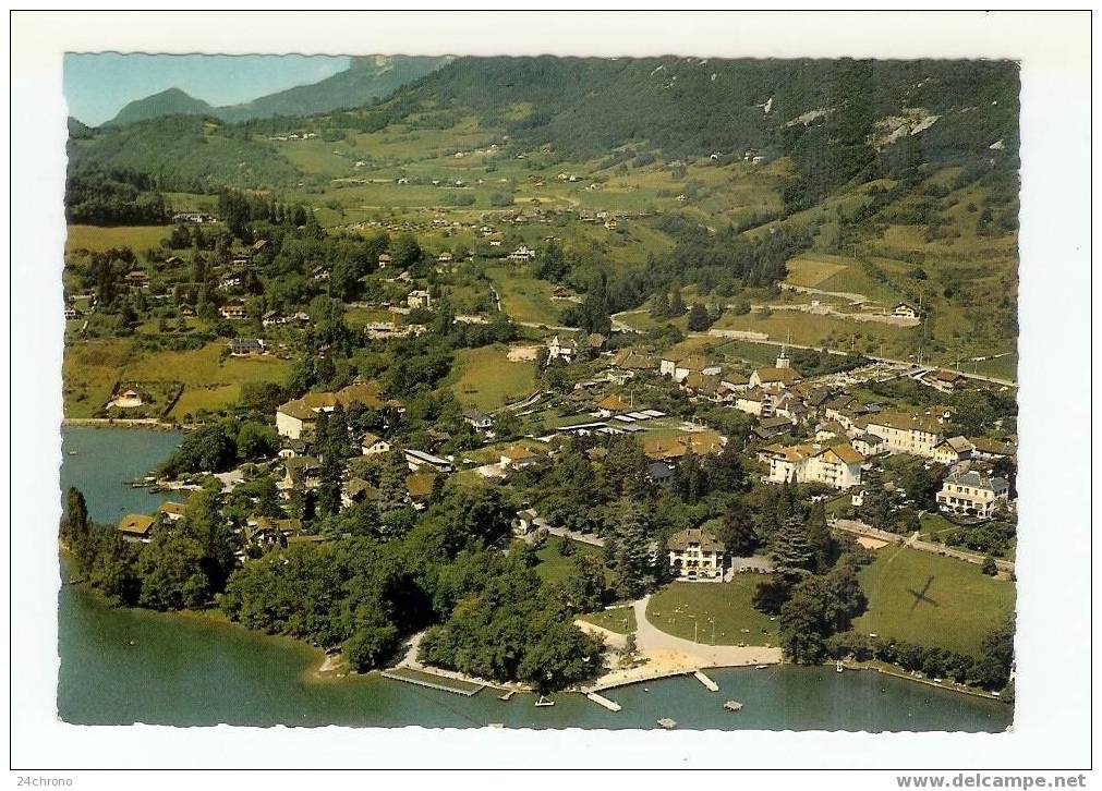 Talloires: Le Lac D´ Annecy Et Le Village (07-1349) - Talloires