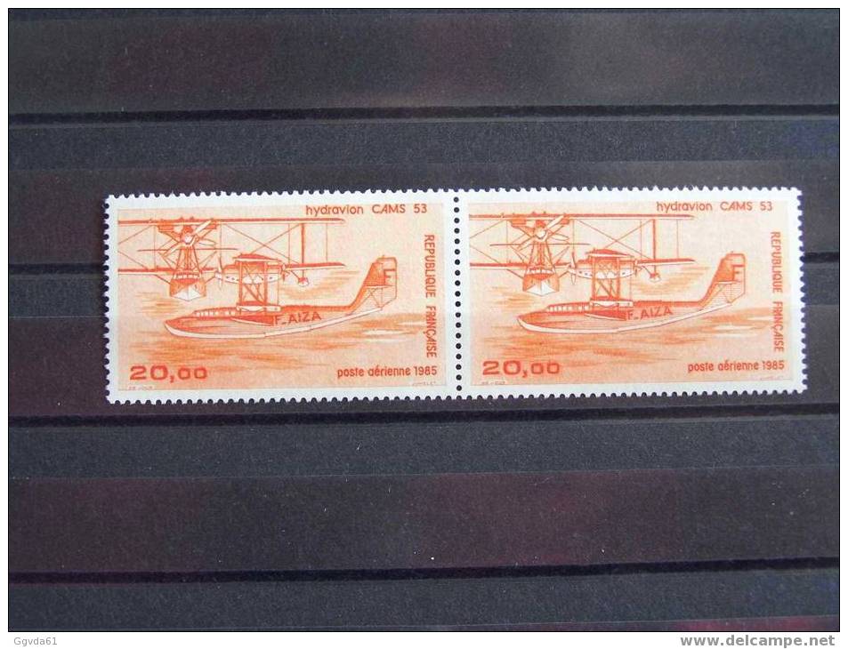 FRANCE POSTE AERIENNE N°58 HYDRAVION CAMS 53 ANNEE 1985 - 1960-.... Mint/hinged