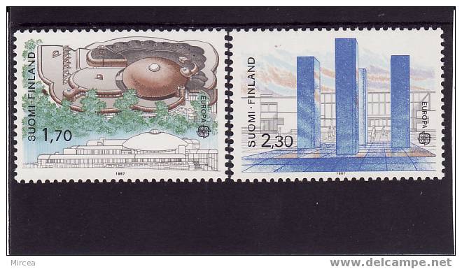 Finlande Yv.no.985/6 Neufs** - 1987