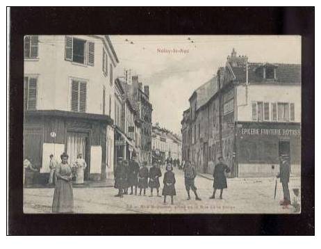 93 Noisy Le Sec Rue Brément Prise De La Rue De La Forge édit.fleury N°35 Animée Belle Carte épicerie  Magasin - Noisy Le Sec