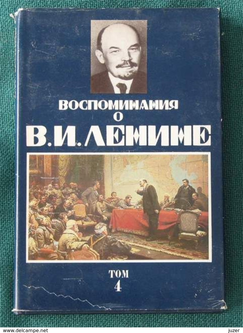 5 Russian Books: Reminiscences About Lenin (1984) - Novelas