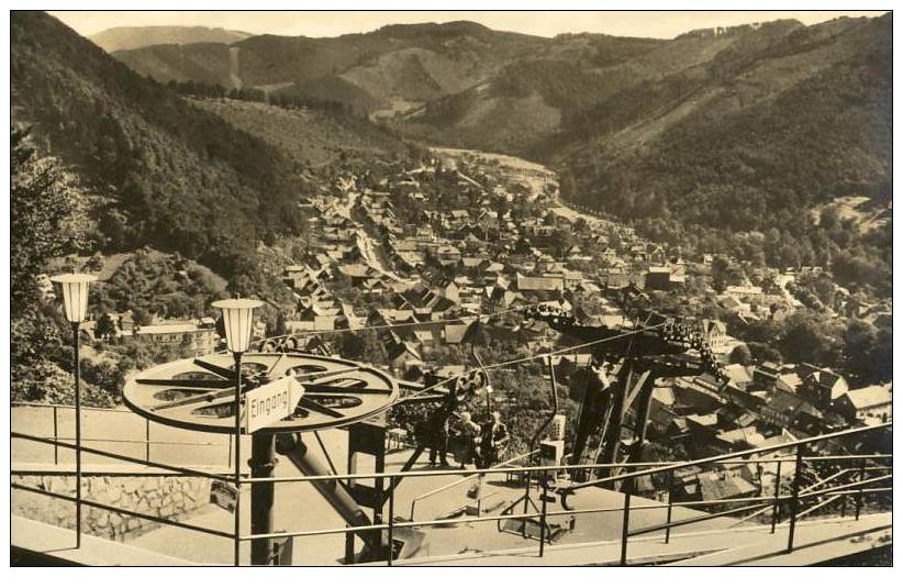 ALLEMAGNE - Kneipp-Heilbad BAD LAUTERBERG Im Harz Burgseilbahn - Bad Lauterberg