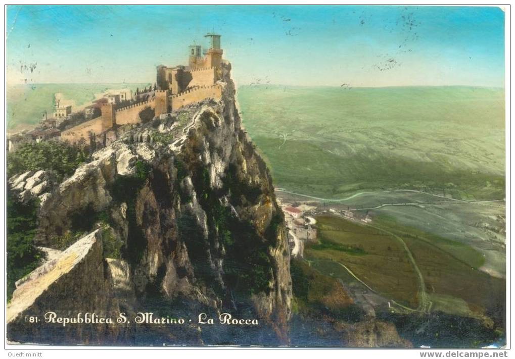 San Marino.La Rocca.1959. - San Marino