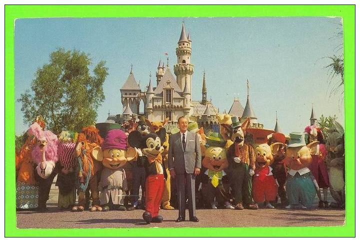 DISNEY - AT ALL STARTED WITH A MOUSE - WALT DISNEY HIMSELF - - Disneyland