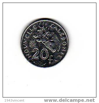 M 164 - 20 Francs 1986 - Nouvelles Caledonie - - Nieuw-Caledonië
