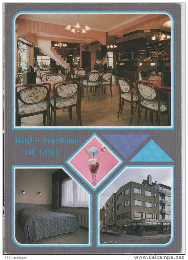 Bredene - Hotel - Tea Room "De Golf"  - Kapellestraat 73 - Bredene