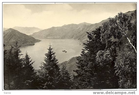 Locarno Isole Di Brissago Viste Da Bre - Brissago