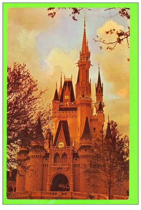 DISNEY - CINDERELLA CASTLE - FANTASYLAND - - Disneyworld