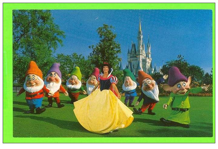 WALT DISNEY WORLD - SNOW WHITE AND THE SEVEN DWARFS - - Disneyworld