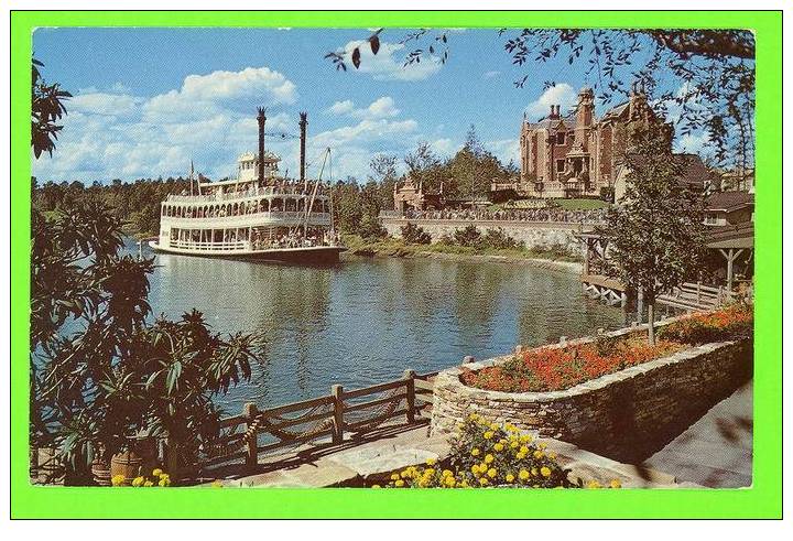 DISNEY - CRUISING THE RIVERS OF AMERICA - SHIP - - Disneyworld