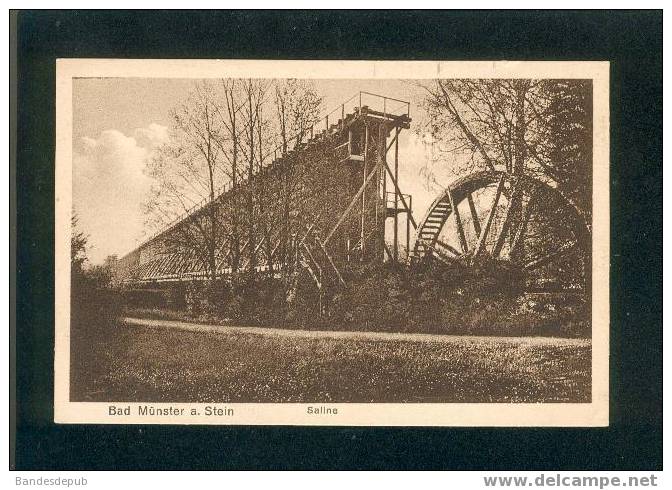 Bad Münster A. Stein - Saline ( Verlag W. Zumsteg) - Muenster