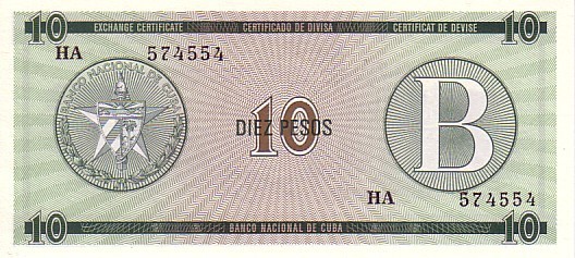 CUBA  10 Pesos   Non Daté (1985)   Pick FX8    ****** BILLET  NEUF ****** - Cuba
