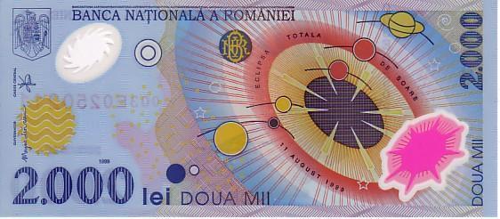 ROUMANIE  2000 Lei  1999   Pick 111a  Polymer   **** BILLET  NEUF **** - Romania