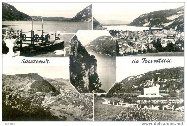 01 - Souvenir De NANTUA - Multivues - 1962 - N°1664 - Nantua