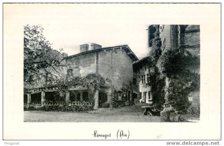 01 - PEROUGES - Maison à Pilier Et Rue Du Prince - 1963 - N°64 - Pérouges