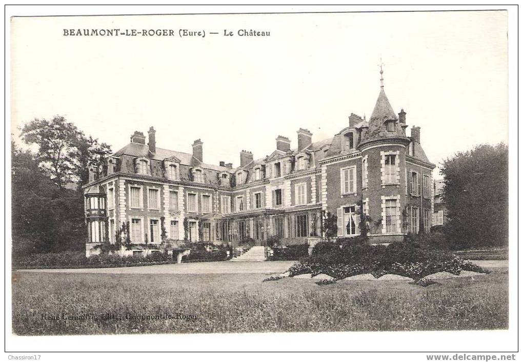 27 - BEAUMONT-le-ROGER  - Le Château - Beaumont-le-Roger