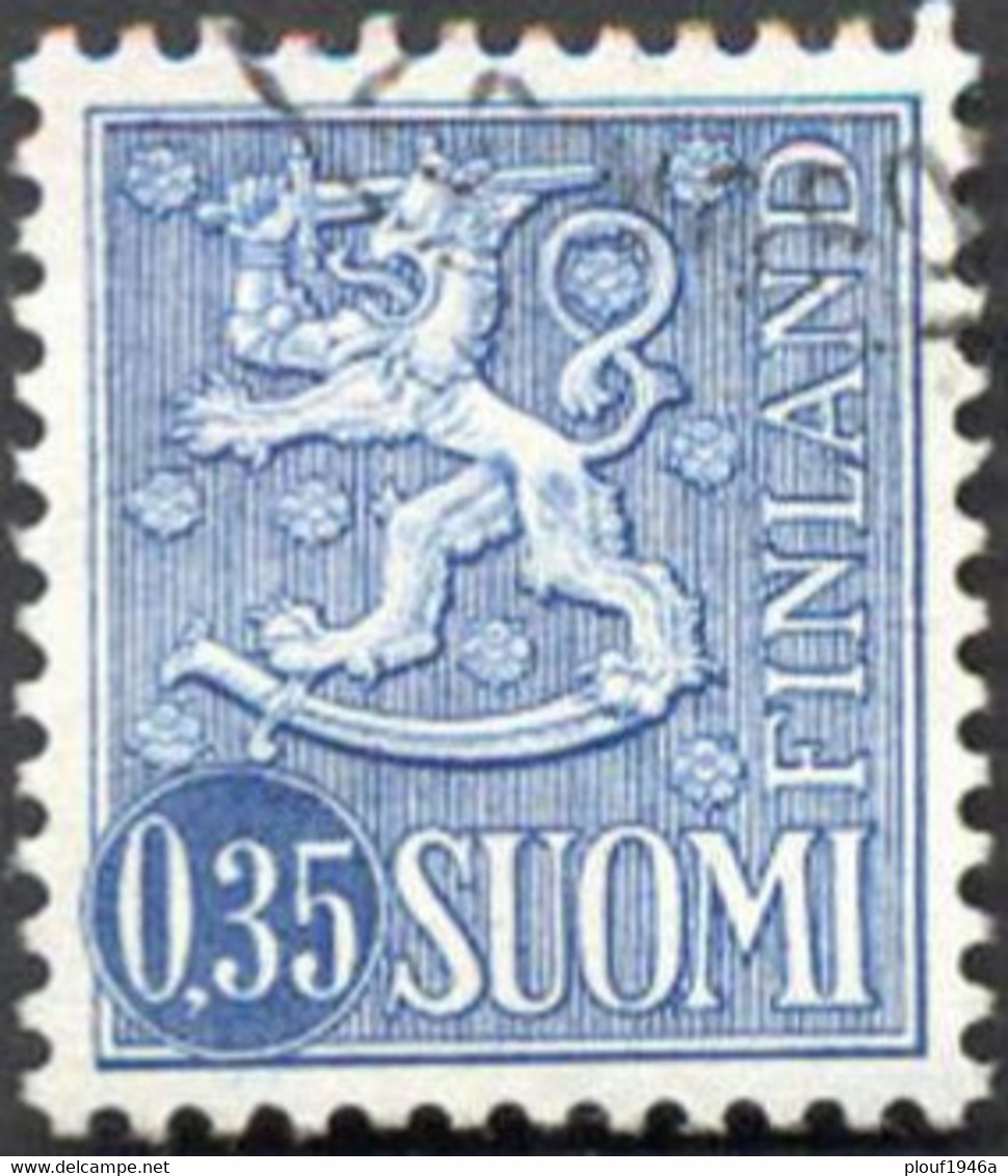 Pays : 187,1 (Finlande : République)  Yvert Et Tellier N° :   539 (B) (o) - Used Stamps