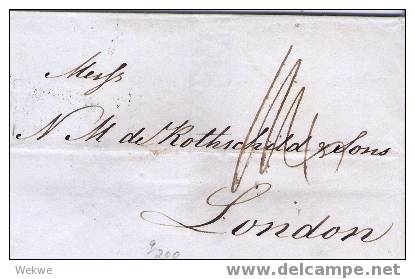 BD052 / 1842 – Liverpool Ship Letter – Von NY Nach Londen - Sonstige & Ohne Zuordnung