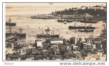 BD055 / Brit. Levant - 1922 – BPO Constantinople Auf 4 ½ Piastres Nach NY - Levante Britannico