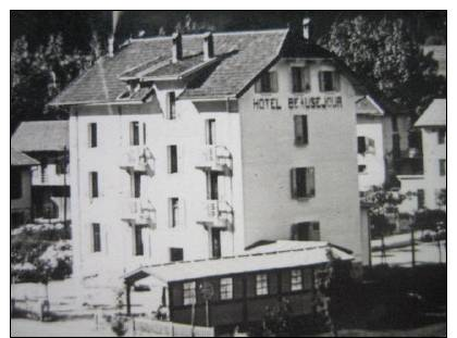PRAGNOLAN     HOTEL BEAUSEJOUR    ANNEES 50s - Pralognan-la-Vanoise
