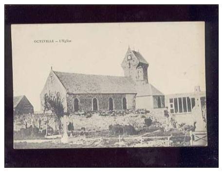 15101 Octeville L'église Pas D'édit. Belle Carte - Octeville