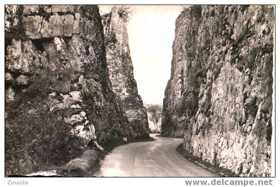 CARTE POSTALE D ARBOIS - ROUTE D ARBOIS A CHAMPAGNOLE - Arbois